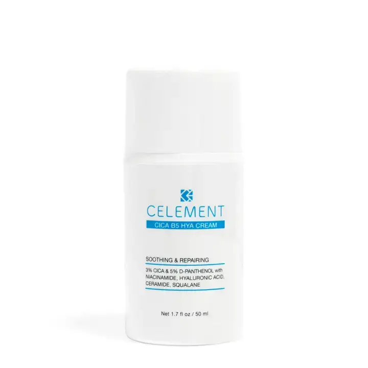 CELEMENT /IN YOUR GLOW – Großhandel Gesichts-Feuchtigkeitscreme – Reparierende Feuchtigkeitsspendende CICA B5 HYA Creme 50 ml4