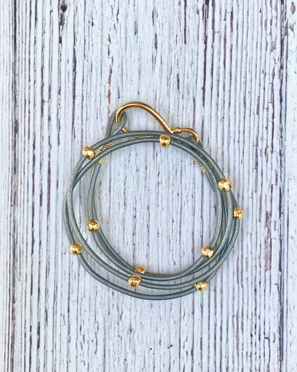 InspireDesigns - Wholesale Jewelry Set - Double Leather Hook Wrap4