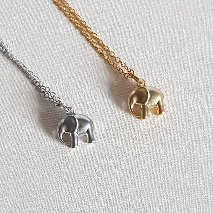 Elephant Necklace for wholesale by Wild Ginger