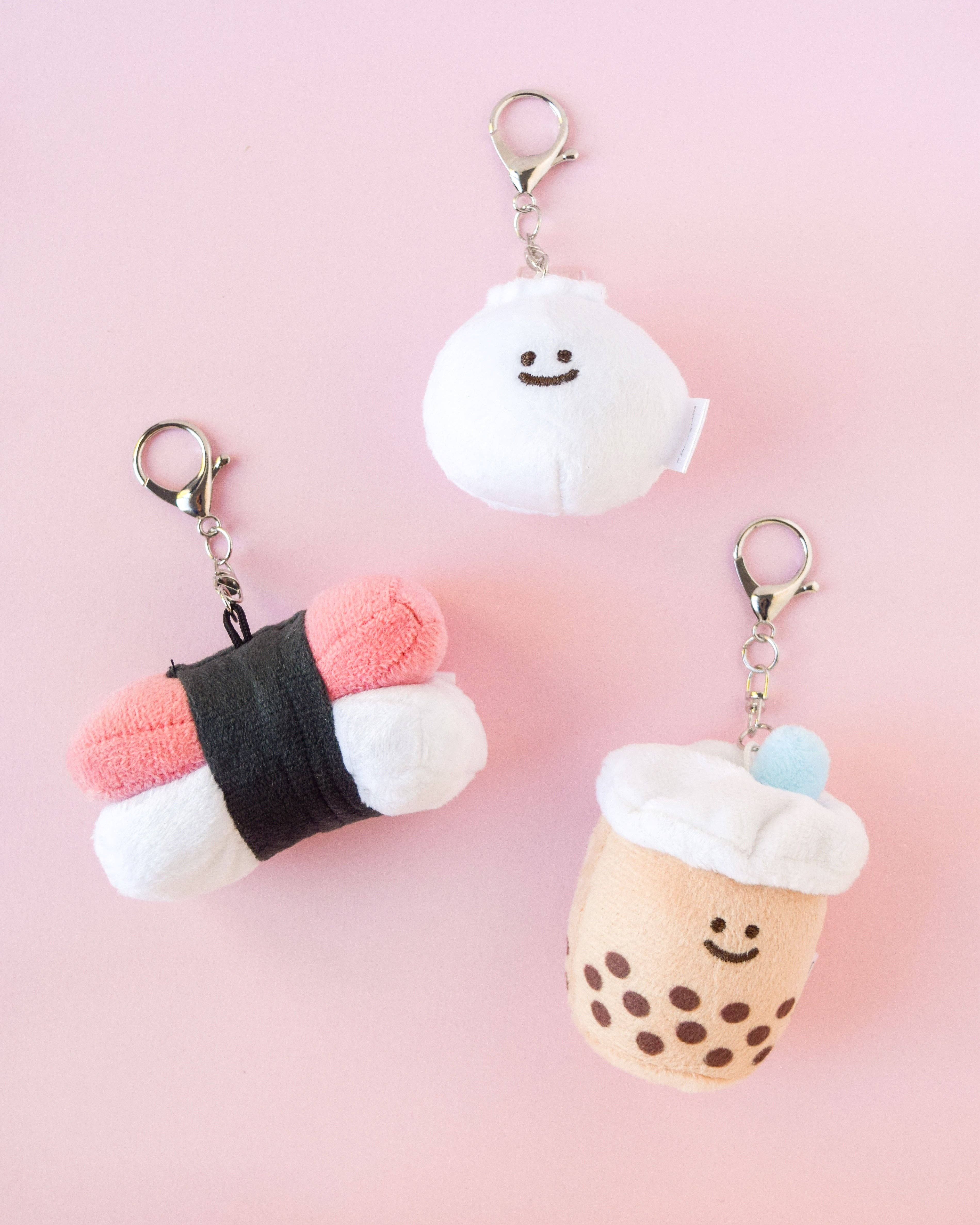A Jar Of Pickles - Wholesale Keychain - Women's - Mini Boba Milk Tea Bag Charm Plushie Keychain6