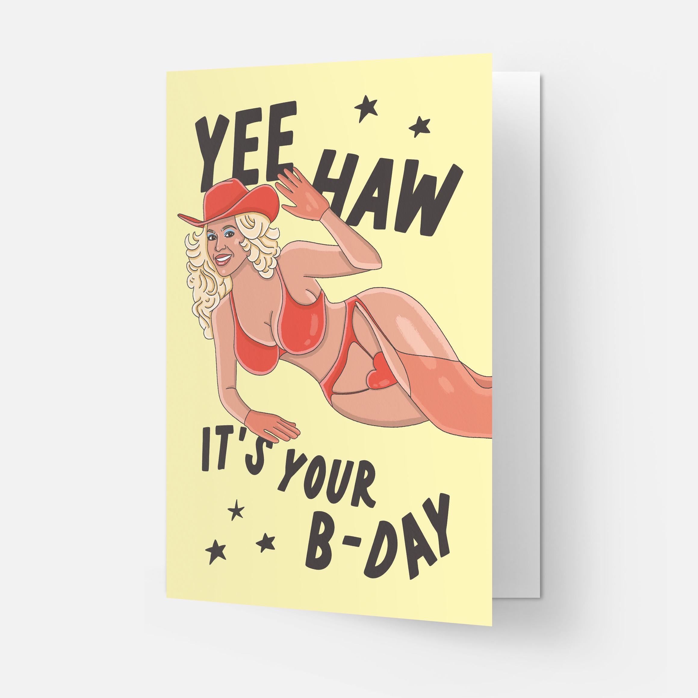 Kaart Blanche - Vendita all'ingrosso Biglietti di auguri - Yeehaw Birthday - Biglietto di auguri di tendenza per Beyoncé1