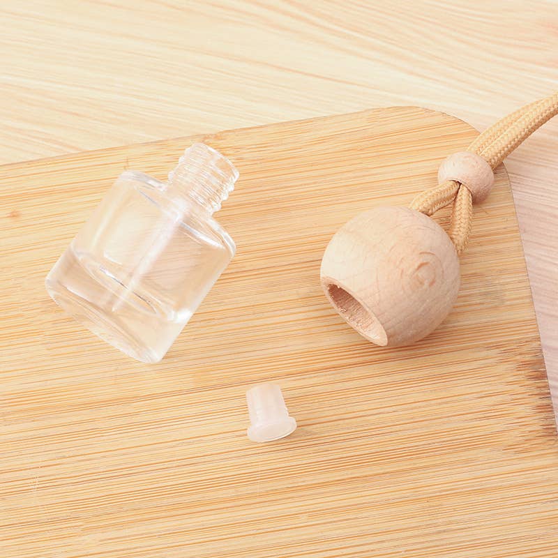 Candles Meta - Wholesale Car Freshener - Unisex - Ball Shaped Cap Car Air Freshener Glass Perfume Bottle3