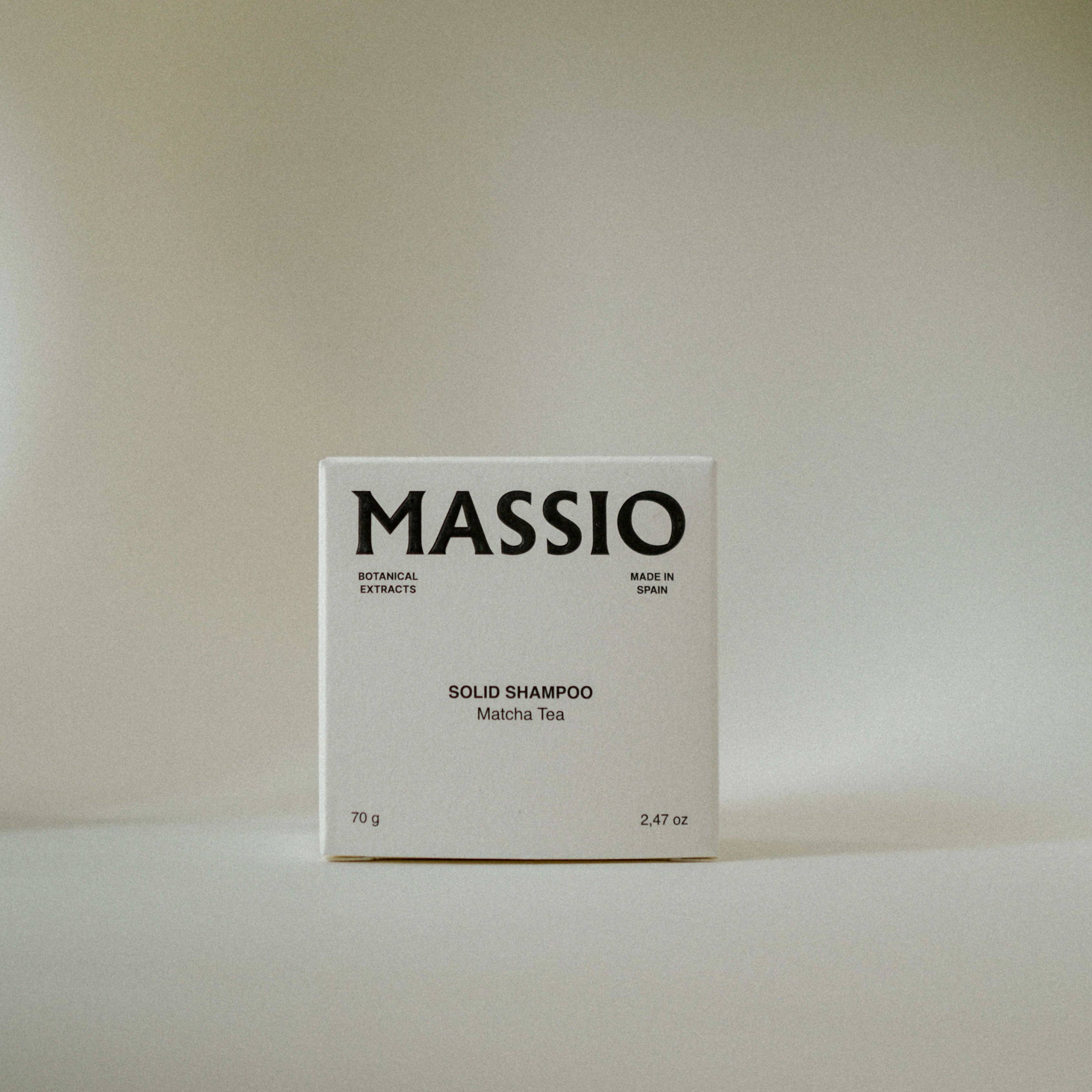 Massio Concept - Wholesale Shampoo Puck/Solid Shampoo - Antioxidant & Detox Solid Shampoo - Matcha Tea and Jasmine1