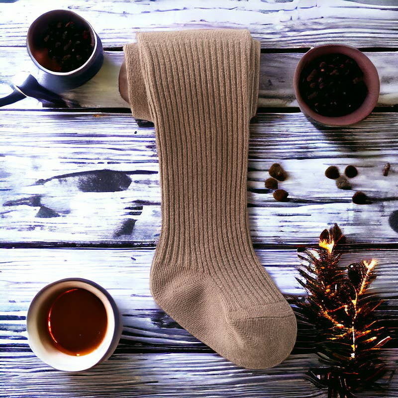 Annie & Charles - Vente Chaussettes – enfant - Collants côtelés Annie & Charles® en coton doux8