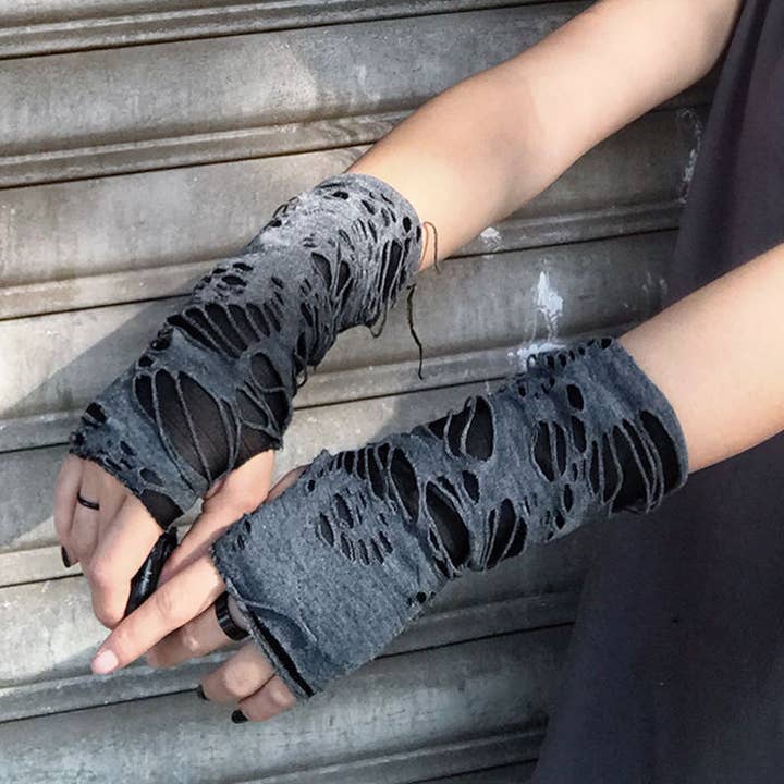 Punk dark Harajuku style sleeves torn gloves and sleeves and other Purchase Wholesale ceinture punk. Free Returns & Net 60 Terms on Faire trending on Faire.