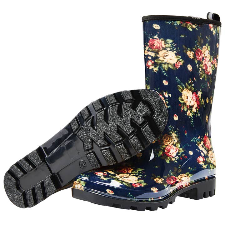 HISEA - Wholesale Rain Boots - Women's - Women's Waterproof Mid-Calf Rain Boots