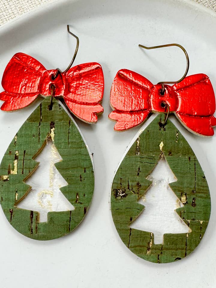 Merry Bowdrop Earrings for wholesale by Anabelle+Oak