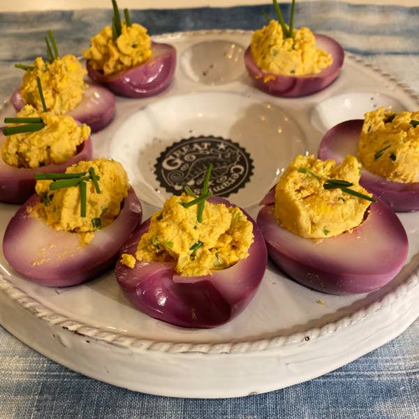 Deviled Egg Tray | Plate | Ceramic | Handmade | Table for wholesale by Greatceramics