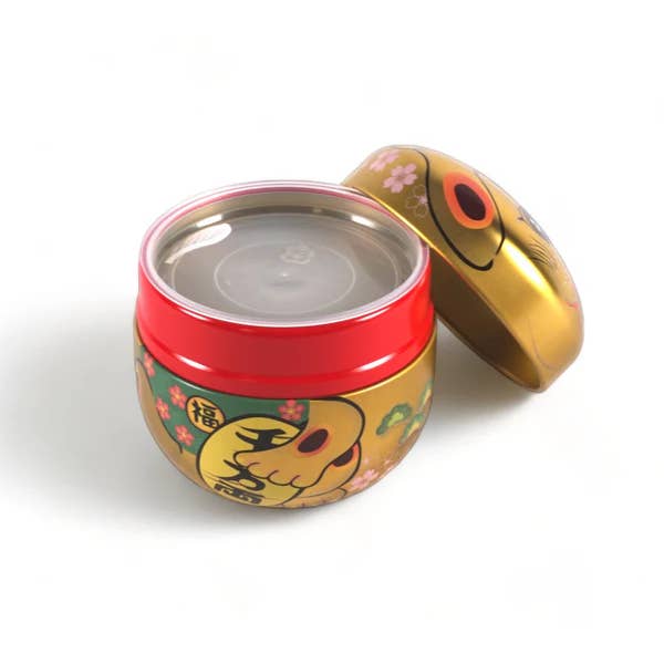 Urban Tokyo - Wholesale Food Storage Container - Tea Leaves Container 3.5 FL Oz Lucky Cat1
