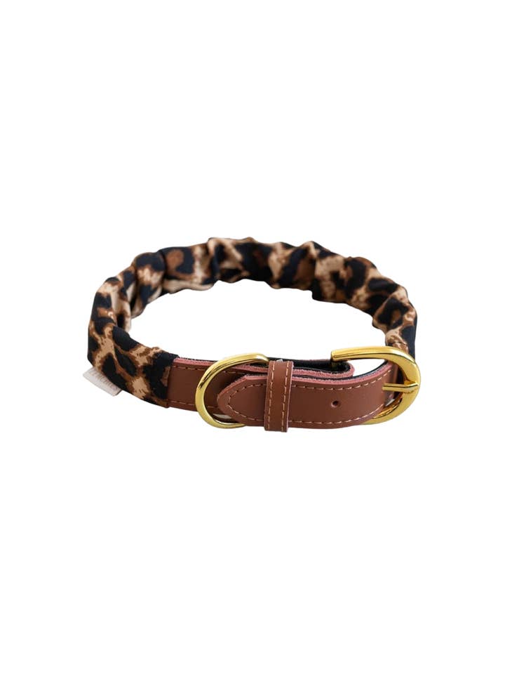 Leopard Pupchie Covering (Collar Not Included) for wholesale by Zenchies