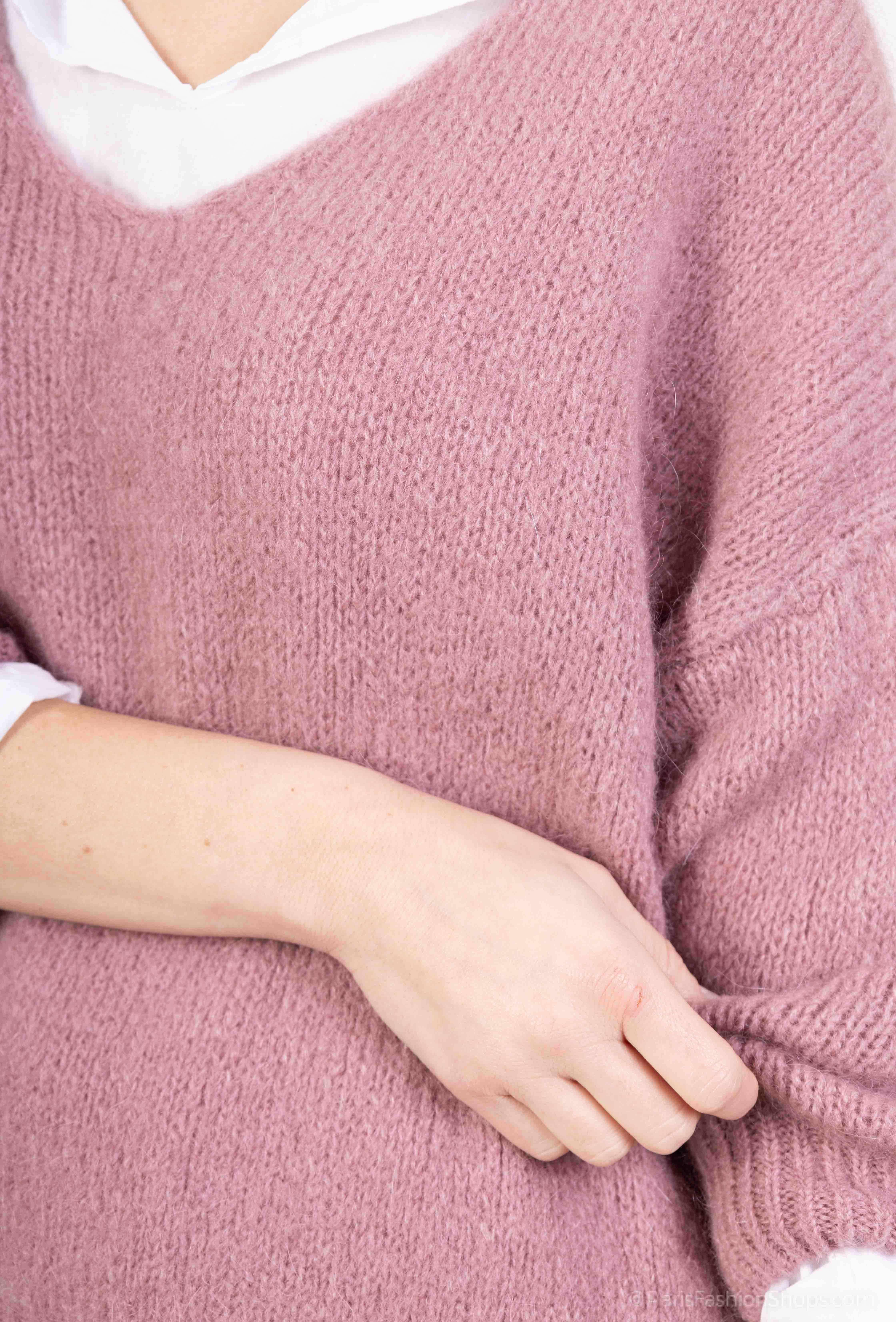 LINEN & COTTON HOUSE – Engroshandel Pullover - Dame – Pullover 6071SPRING SOMMER TØJ DOBBELTE DELE15