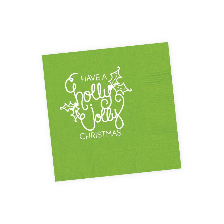 Natalie Chang - Wholesale Disposable Cup - Holly Jolly | Christmas Cups & Napkins (ALL)0