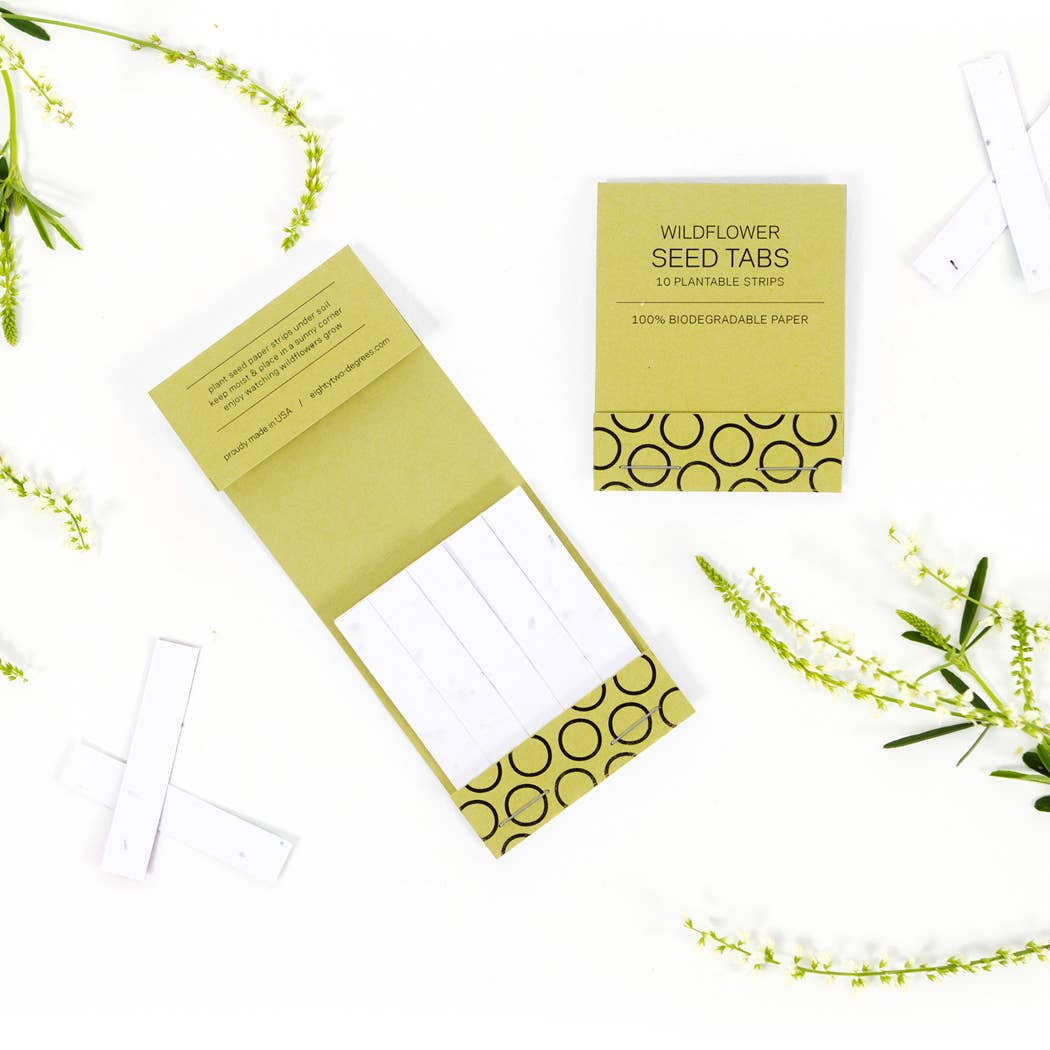 Studio 82° - Wholesale Plant Seeds - Wildflower Seed Tab Booklet - Lemon Yellow10