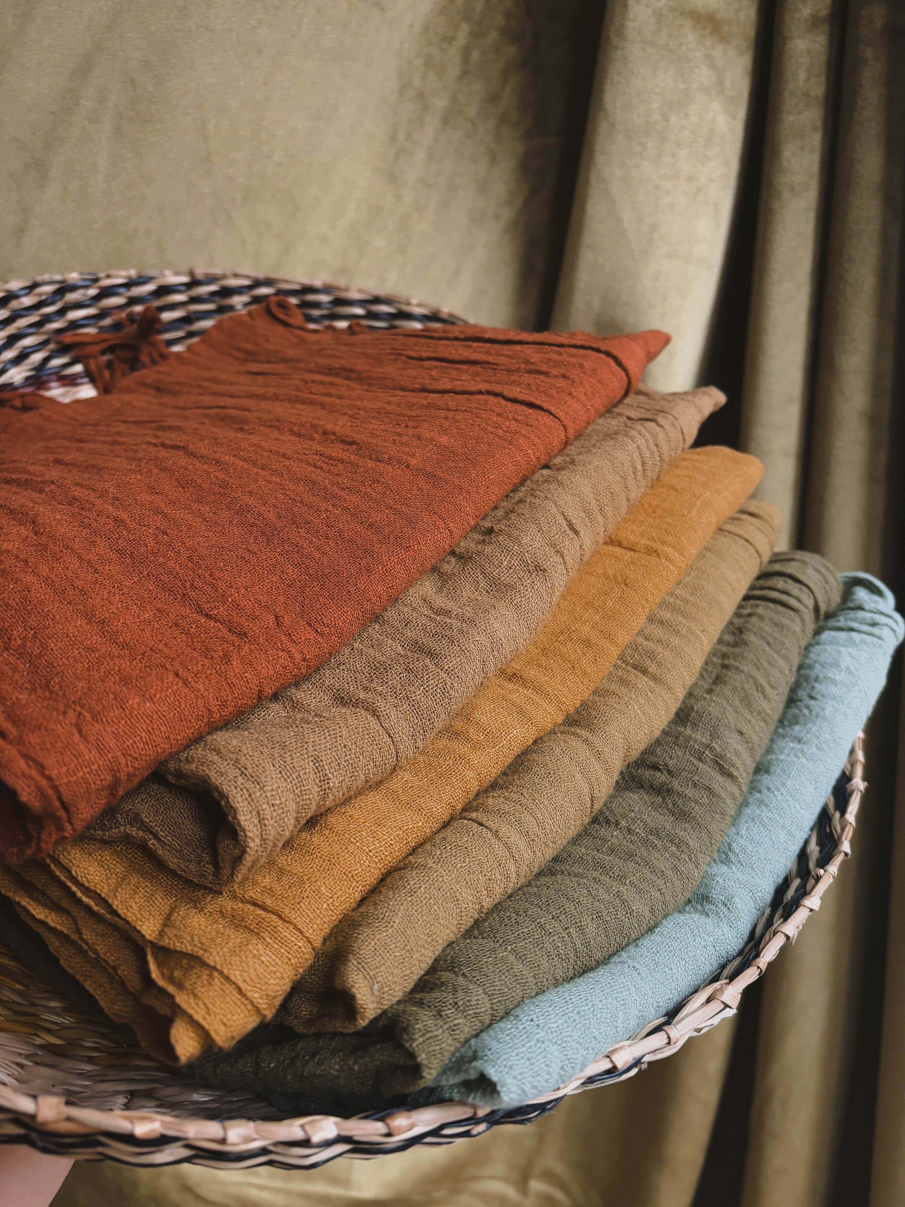 kharibu – wholesale Halsduk - Dam – Naturliga bomullssjalar1