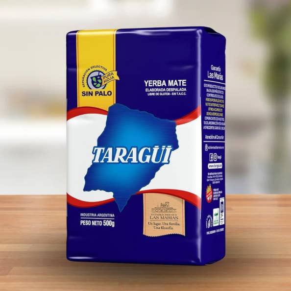 Taragüi Yerba Maté Avec Tiges 500 g pour la vente par Casacella Foods