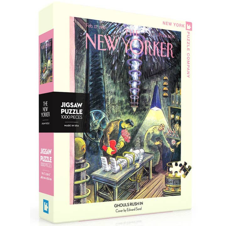 Bobangles - Wholesale Puzzle - Adult - NYPC 1000 Pc Puzzle - Ghouls Rush In