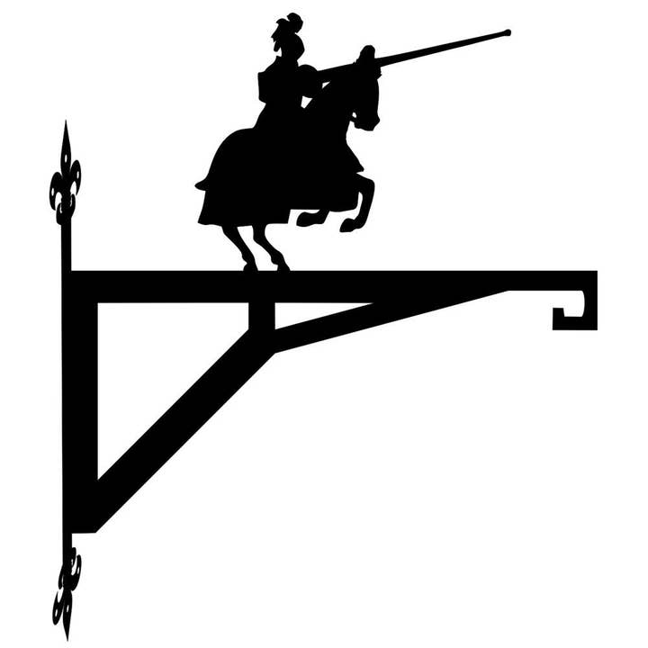 Support de suspension moderne et contemporain Jousting pour la vente par Steel Images