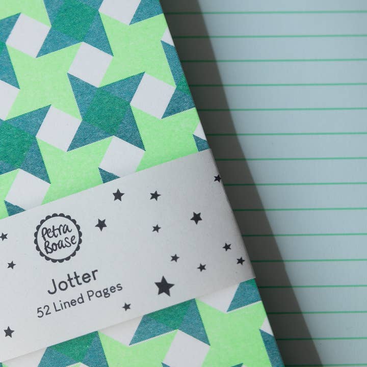 Jotter Notebook | 52 Lined Pages | Style 3 for wholesale by Petra Boase Ltd (US Duties Paid)