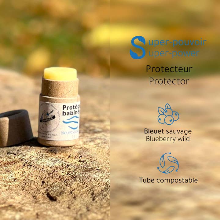 Shoe protector - Wild blueberry lip balm for wholesale by Sauvage-s