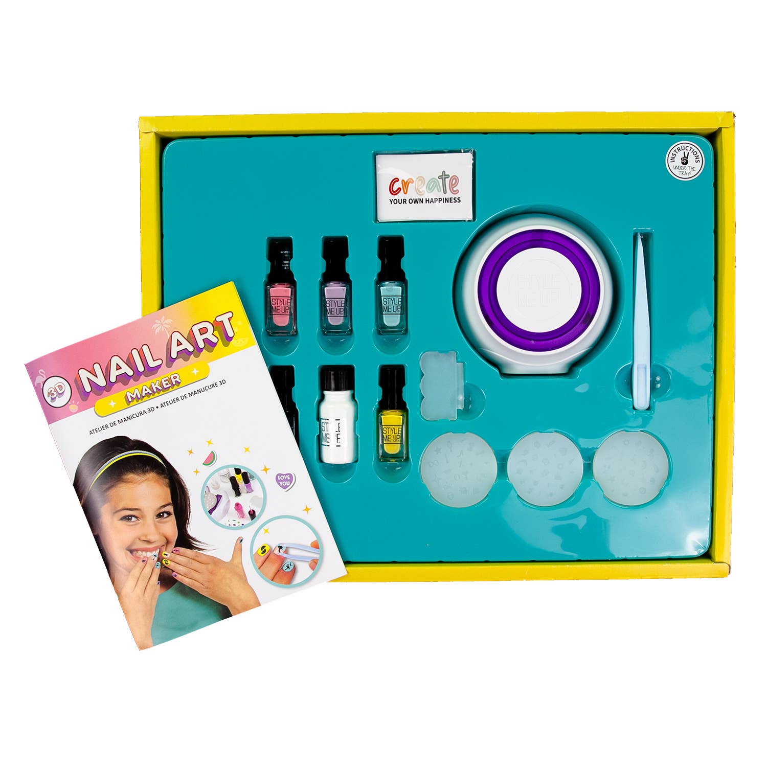 SpiceBox Product Development LTD - Wholesale DIY Craft Kit - Kids - Style Me Up 3D Nail Art Maker1
