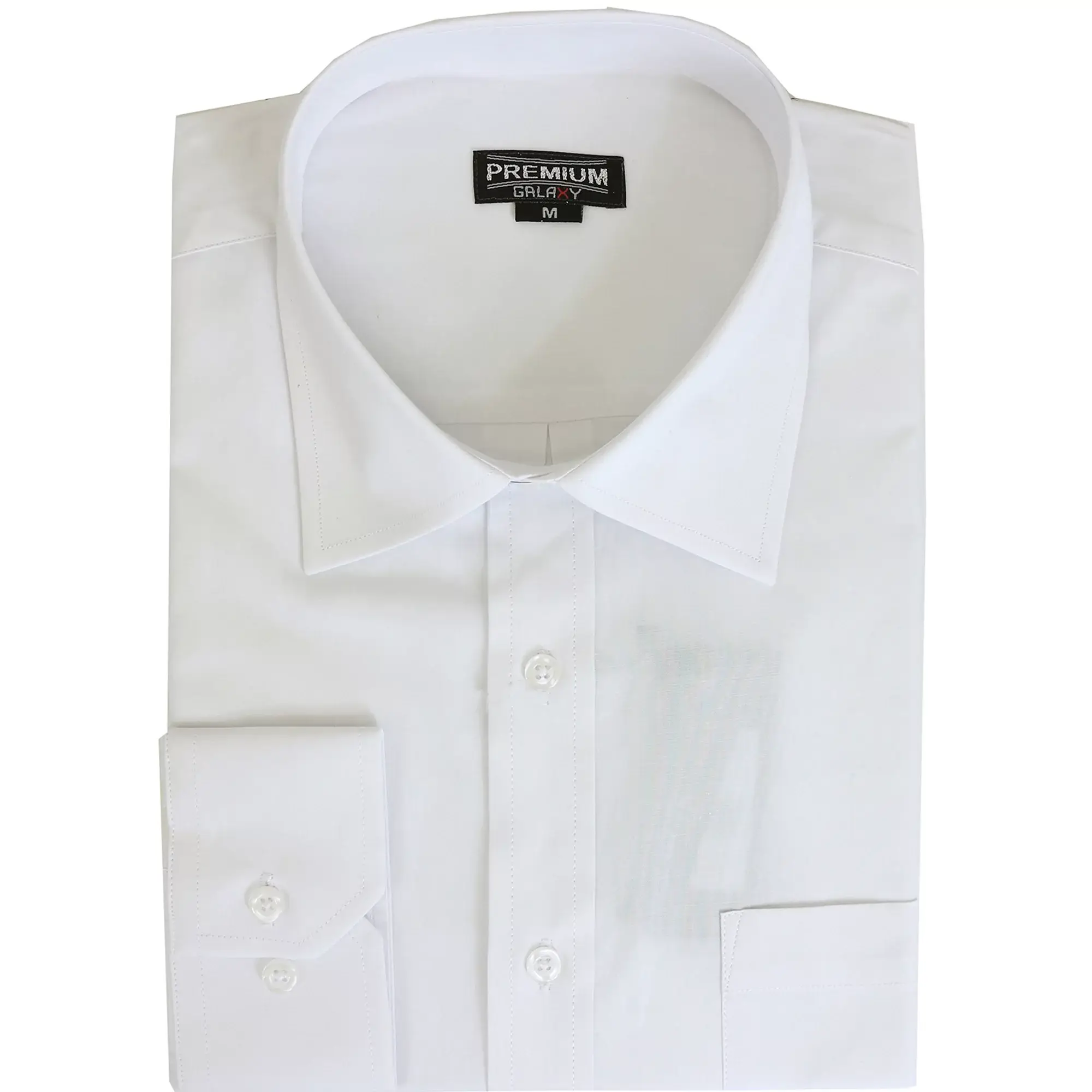 Galaxy By Harvic – wholesale Skjortor – Barn – GBH Pojkar Långärmad Casual Klänning Skjortor - Uniform Färger3