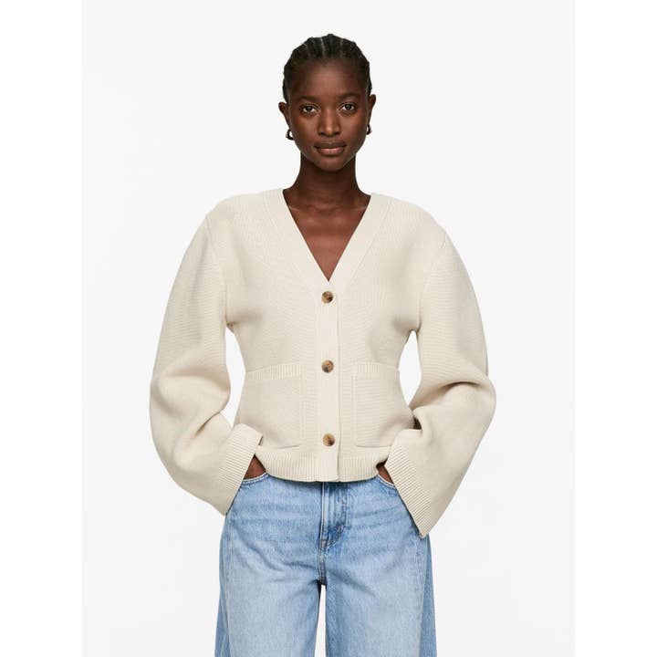 Cardigan with pockets - CA5034 for wholesale by LUCCE