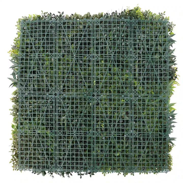 Designer Plants AU - Wholesale Artificial plant - Luxury Lush Spring Recycled Vertical Garden / Green Wall UV Resistant 100cm x 100cm2
