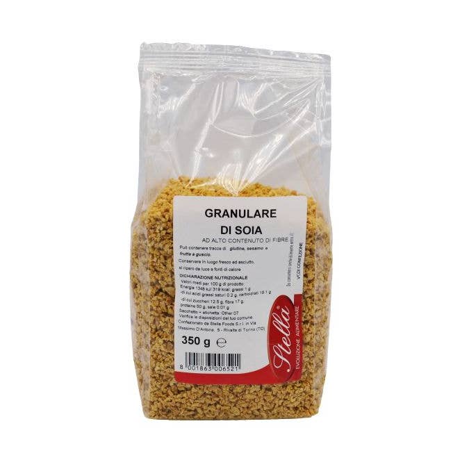 STELLA Soy Granular 350g for wholesale by Stella Foods s.r.l.