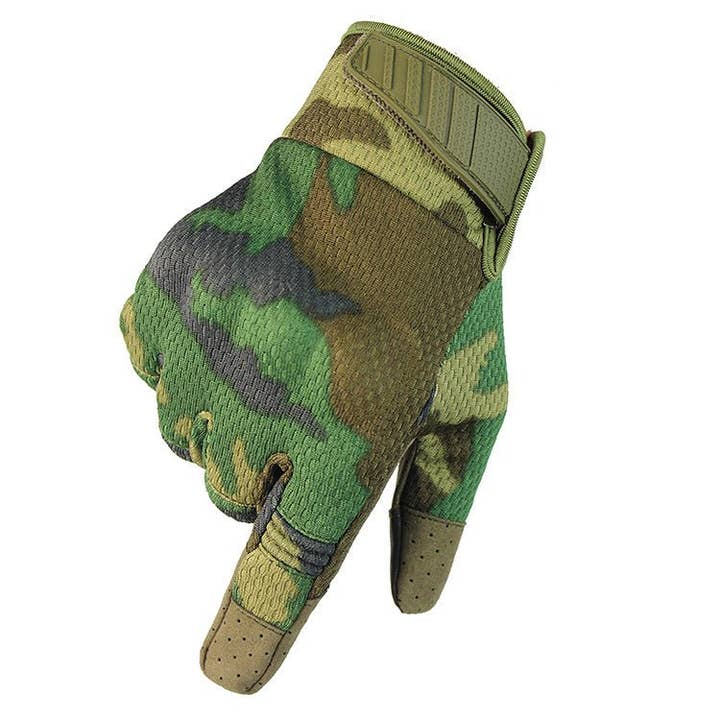 Ecovear - Wholesale Gloves - Unisex - Tactical Camouflage Touchscreen Cycling Gloves5