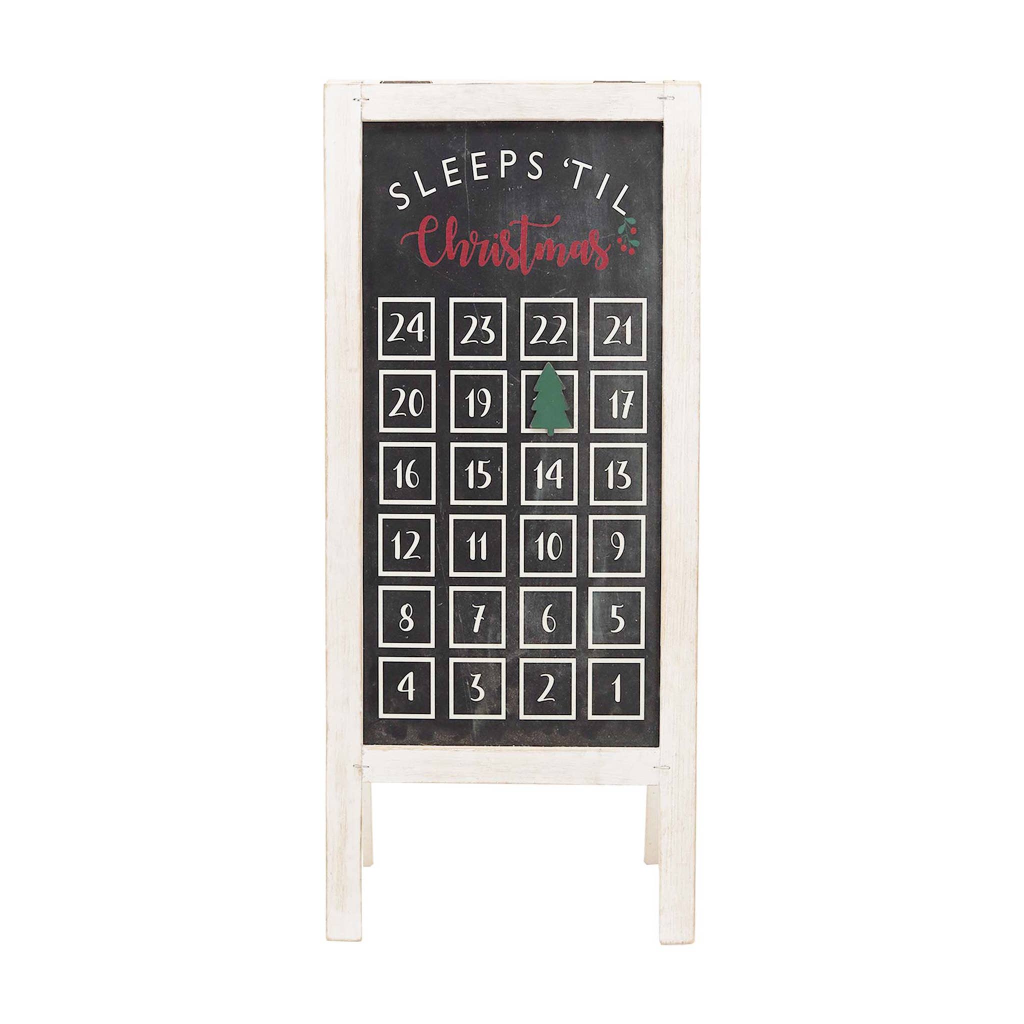Paris Loft Inc - Wholesale Advent Calendar - 24 Days Countdown to Christmas Decor,Wood Advent Calendar1