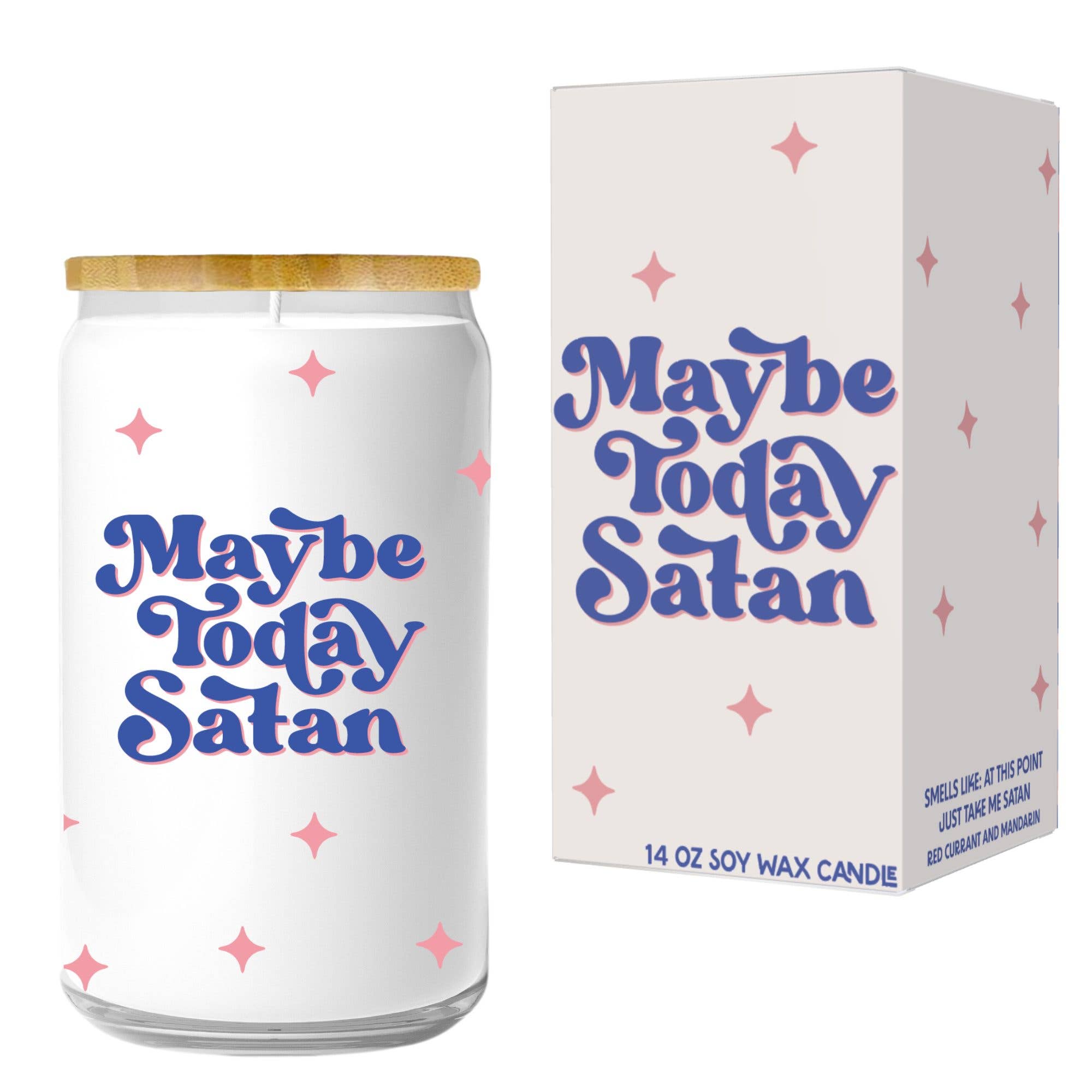 Wholesale Maybe Today Satan Candle (funny gift) for your store - Faire