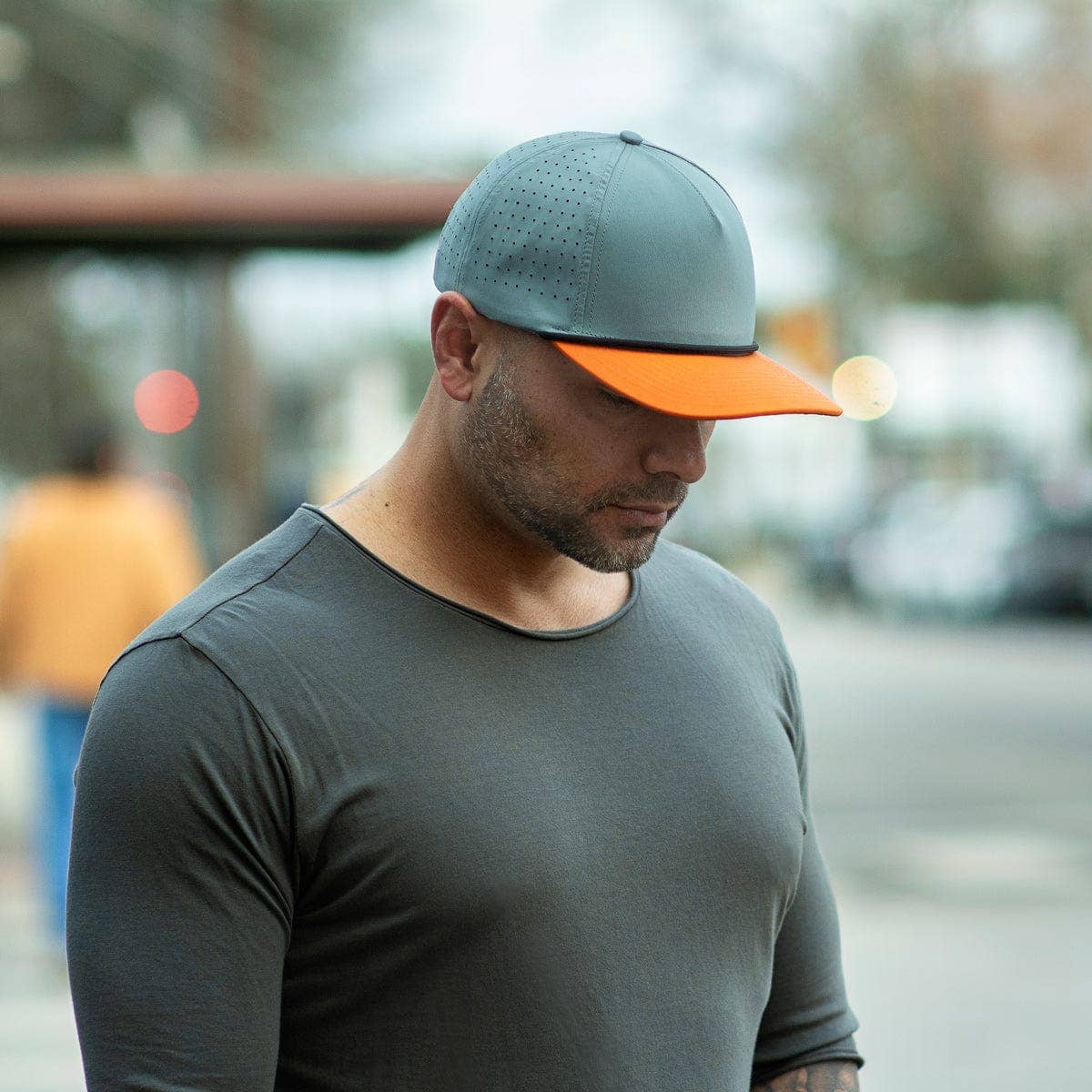 Wild Bills Blanks - Wholesale Trucker Hat - Unisex - GULF | Steel & Orange7