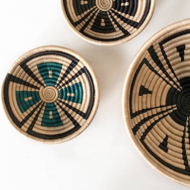 Akazi Woven Bowls for wholesale by Azizi Life