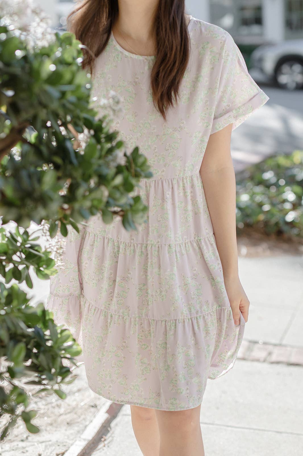 Lily Gray – Engroshandel Kjole - Dame – AD0214A - LAVENDEL - REGELMÆSSIG STØRRELSE19