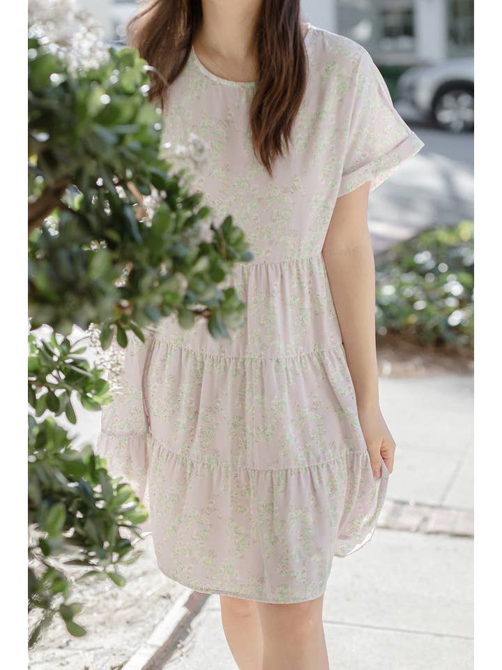 Lily Gray – Engroshandel Kjole - Dame – AD0214A - LAVENDEL - REGELMÆSSIG STØRRELSE19