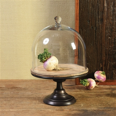 HomArt - Vendita all'ingrosso Alzate per torte - Glenn - Piedistallo in legno e metallo2