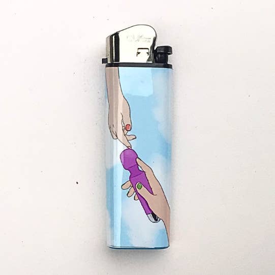 Isqueiro de Arte Feito à Mão Vibrador por atacado de Vivrant Vixen