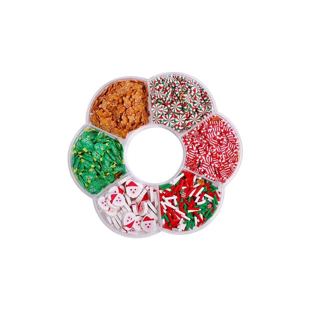 Buttons Galore & More - Wholesale Knutselbenodigdheden - Christmas Sprinkletz assortiment plakjes polymeerklei2