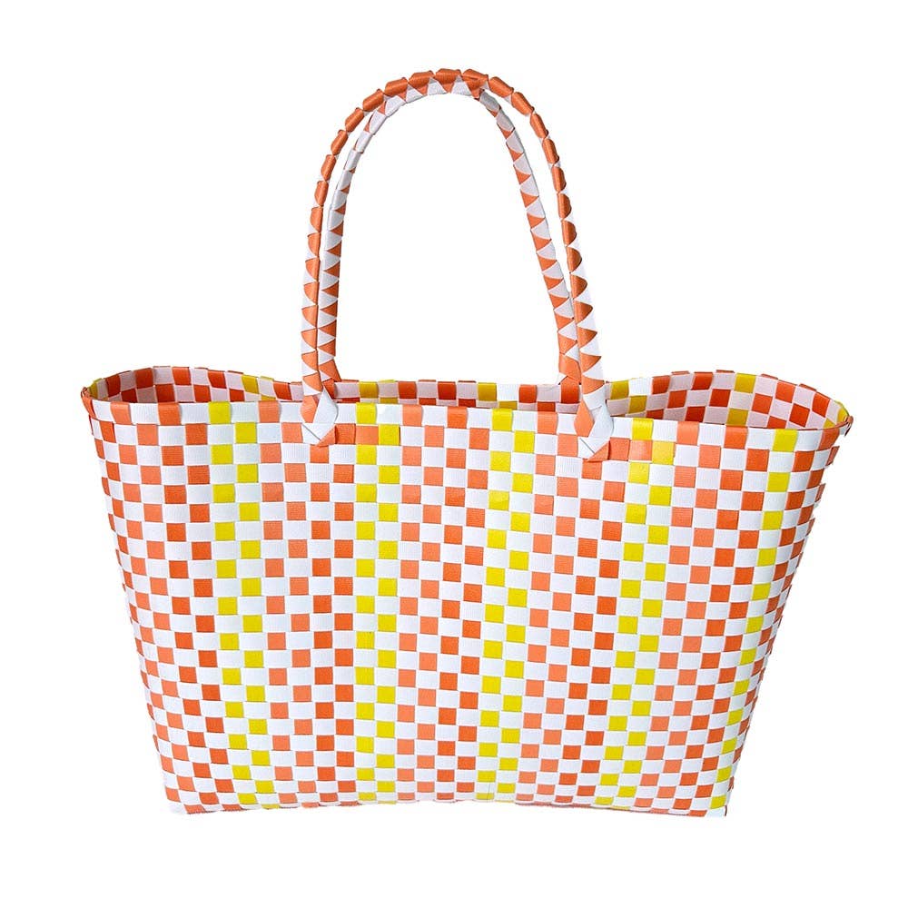 Sensibling Corp. – wholesale Bärkasse - Dam – Stor väska med korgvävt mönster för hand eller axel1