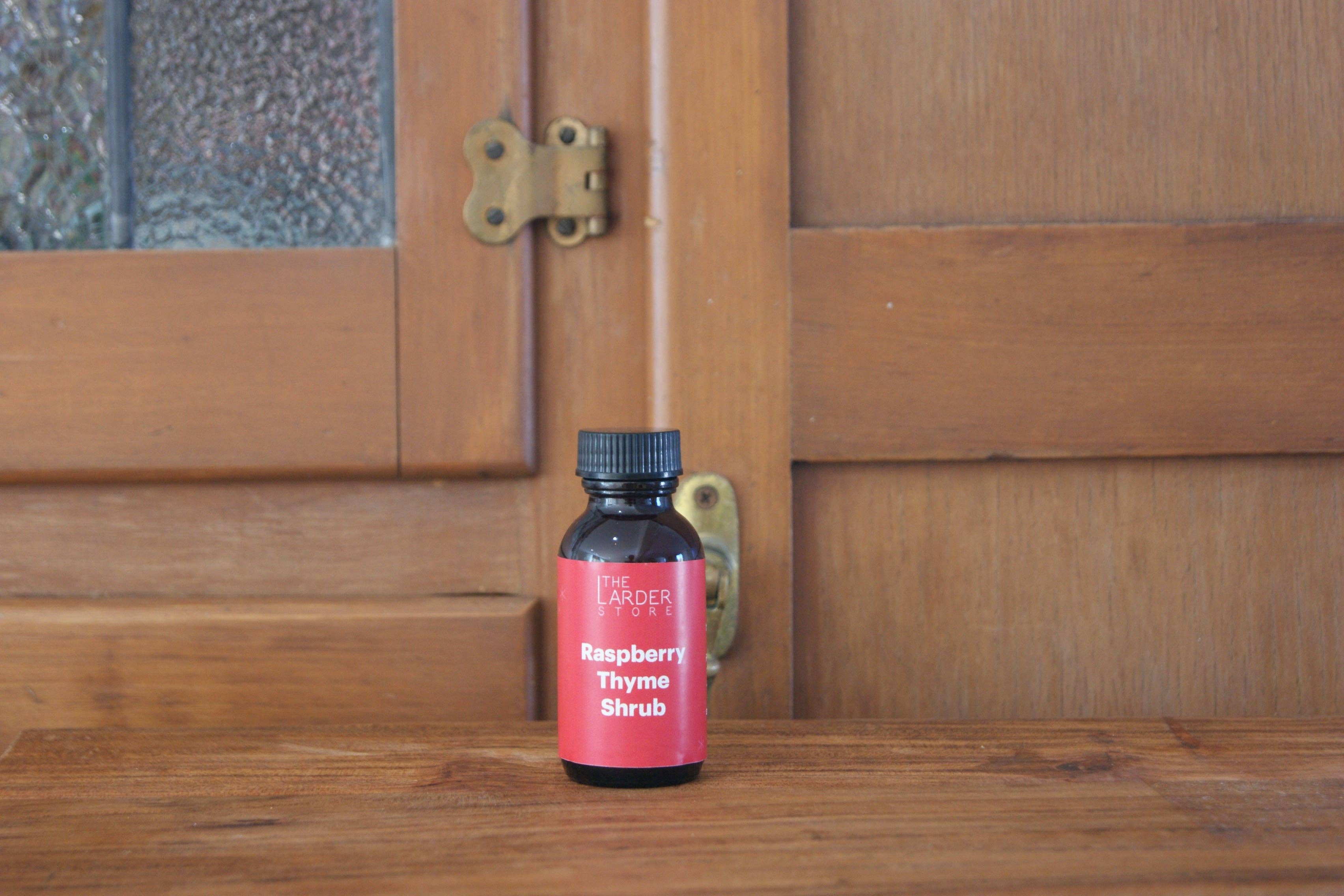 The Larder Store - Wholesale Cocktail mix/syrup - Raspberry-Thyme Shrub3