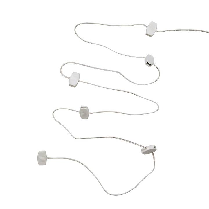 USB Extension Cord W/12 Outlets+White Wire for wholesale by Kurt S. Adler, Inc.