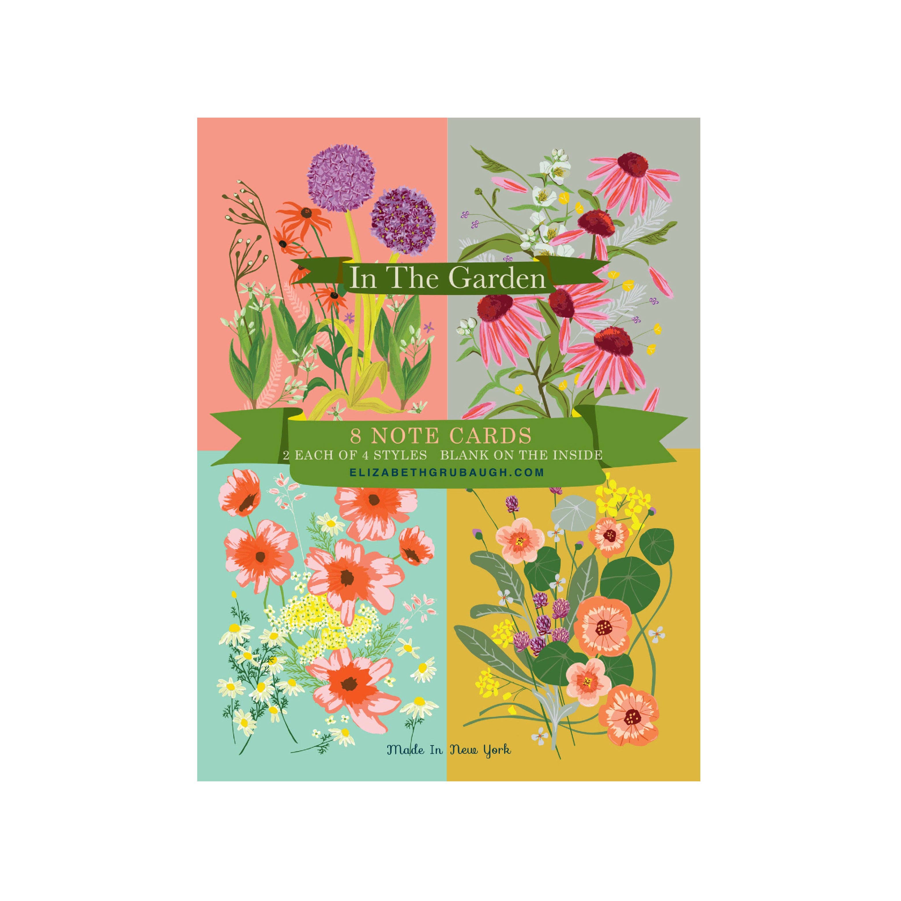 Elizabeth Grubaugh - Wholesale Stationery/Notecard Set - In The Garden Note Card Set9
