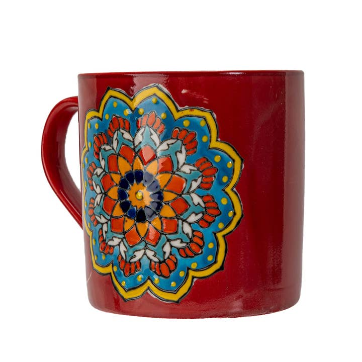 Pacific Trading - Wholesale Coffee Mug - 16344 Mandala Muladhara Coffee / Tea Mug