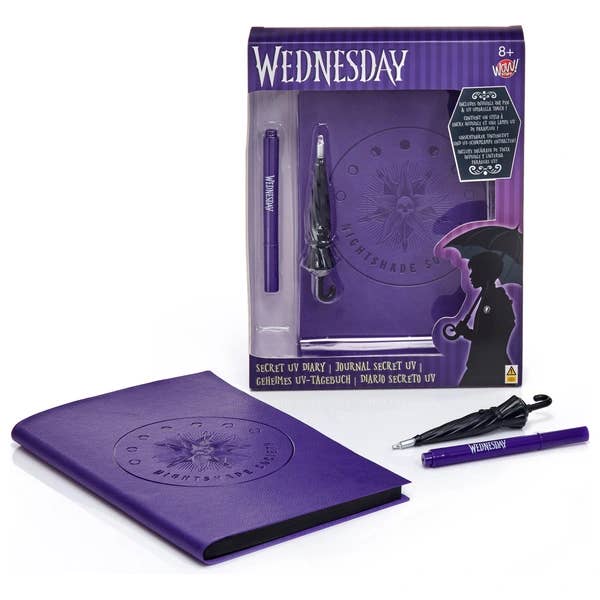 Wednesday Adams - Secret UV Diary for wholesale by Stream Machine