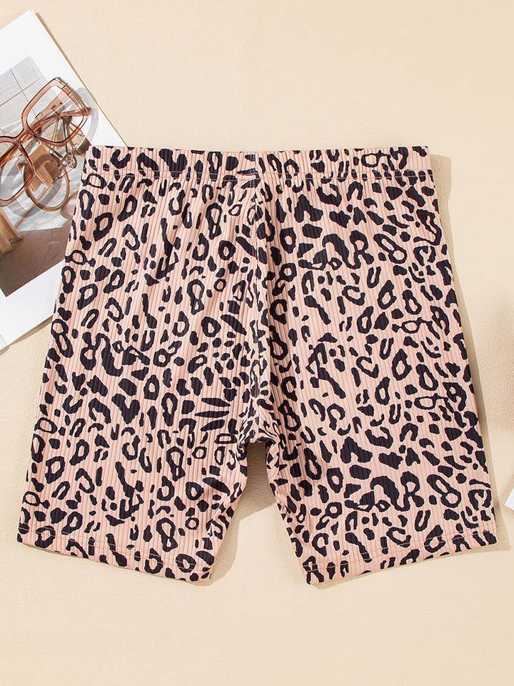 Leopard print high-waisted hip lift leggings for wholesale on Faire3