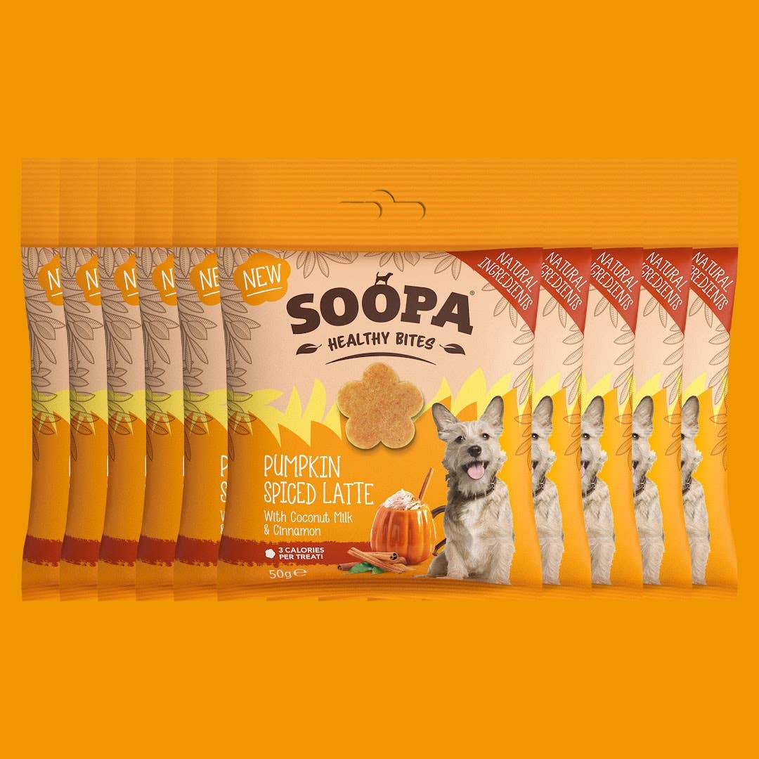 Soopa UK - Wholesale Pet Treats - Dog - Pumpkin Spiced Latte Dog Treats 2