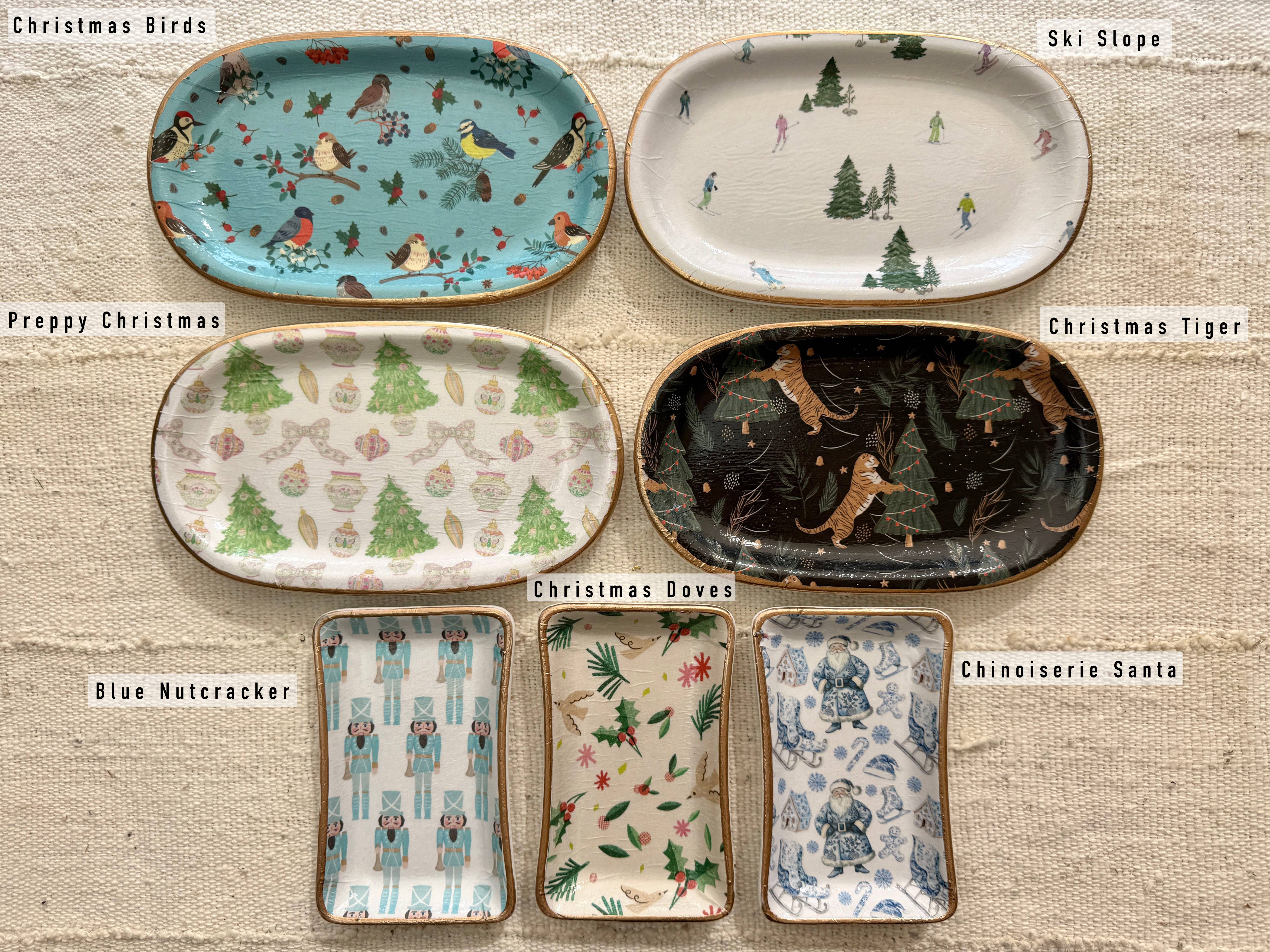 Ten Twenty Six Designs - Wholesale Jewelry Dish - Christmas Ceramic Jewelry tray5