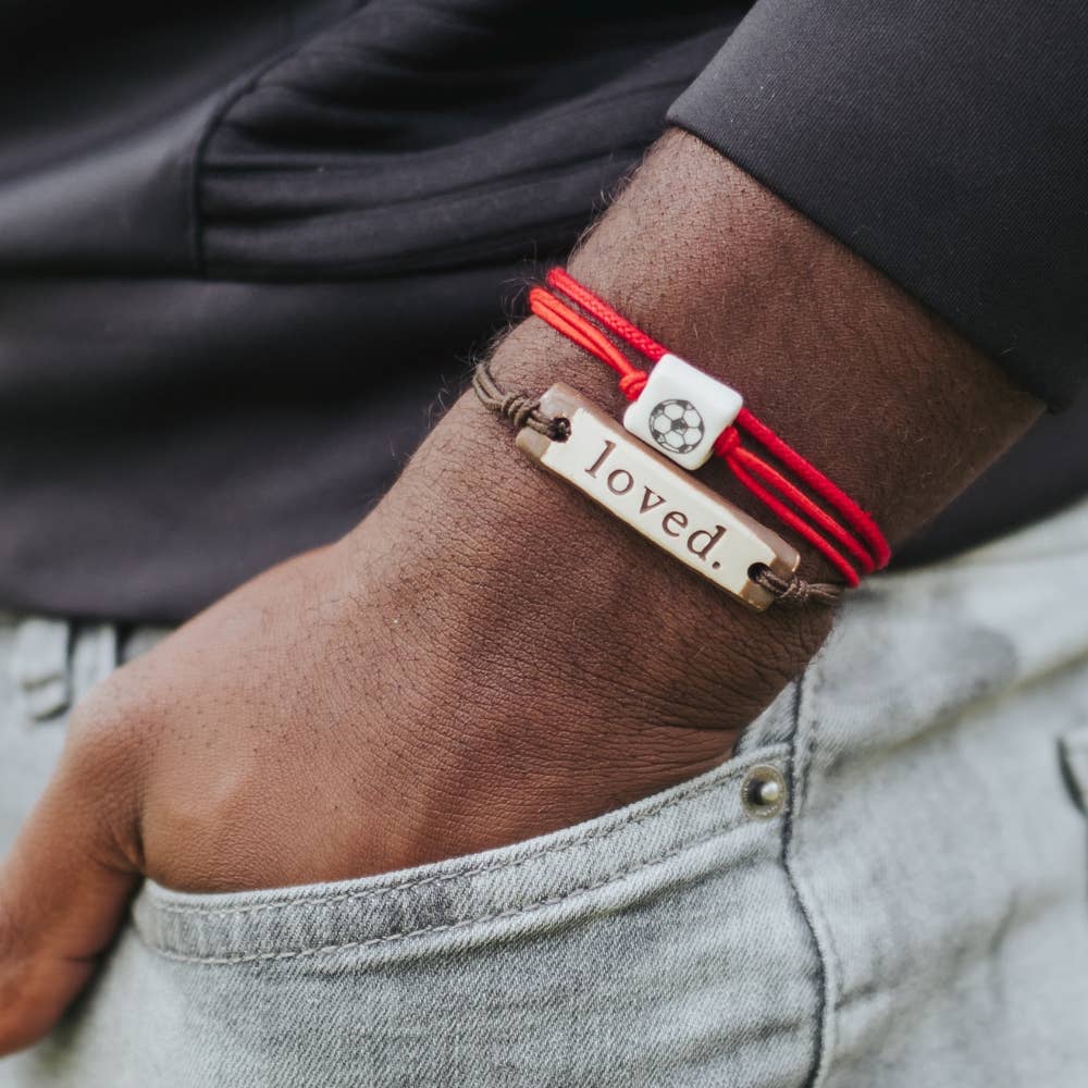 MudLOVE – wholesale Woven/braided bracelet – Loved. Ceramic Original Bracelet - Various Colors7