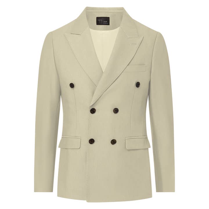 Blazer voor heren - Caramel Cream voor wholesale door Layo G