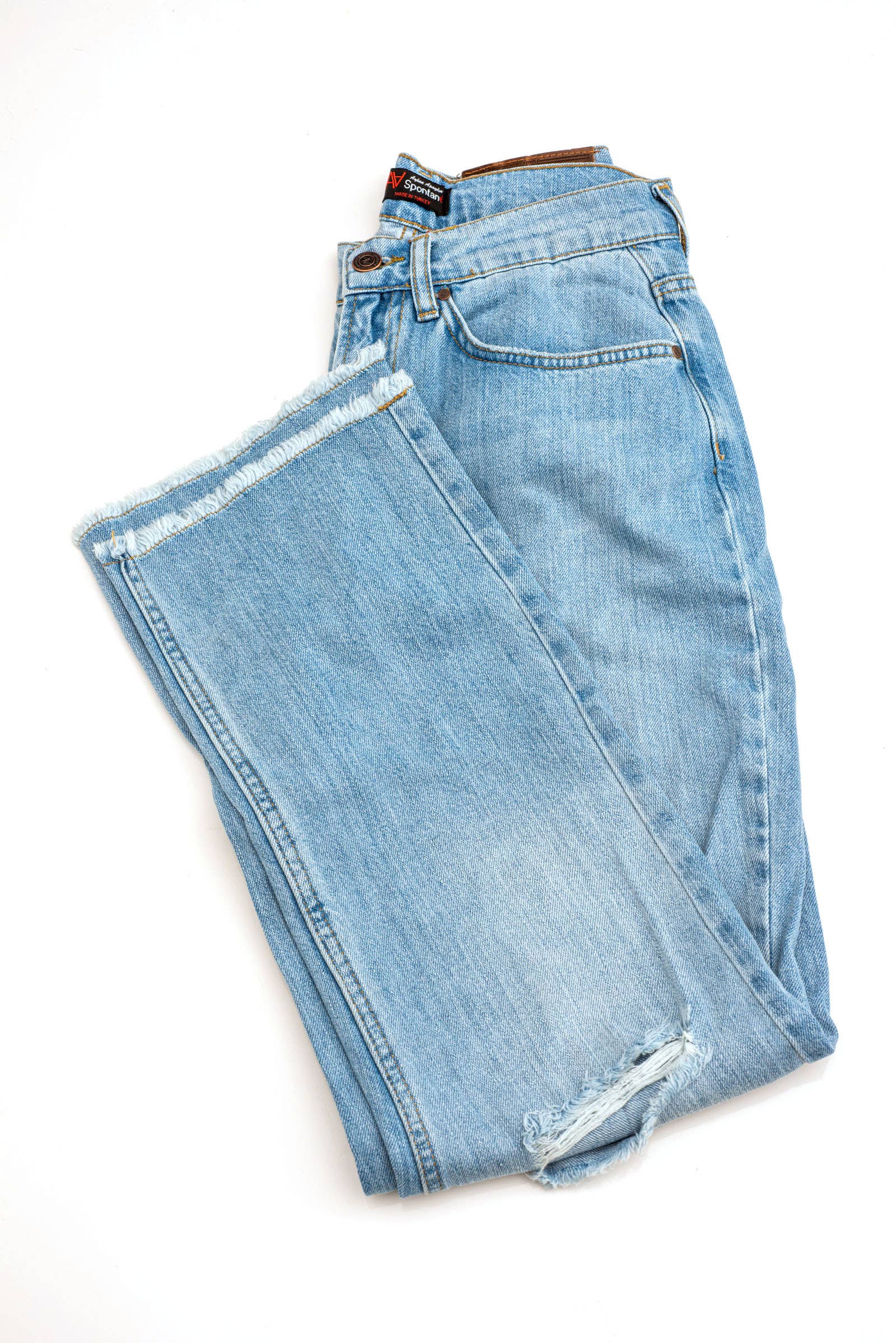 SPONTANÉ - Wholesale Jeans - Women's - Jean Flare - High Waist - loose jeans8